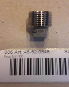 Plug 3/4"  SST